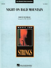 NIGHT ON BALD MOUNTAIN Orchestra sheet music cover